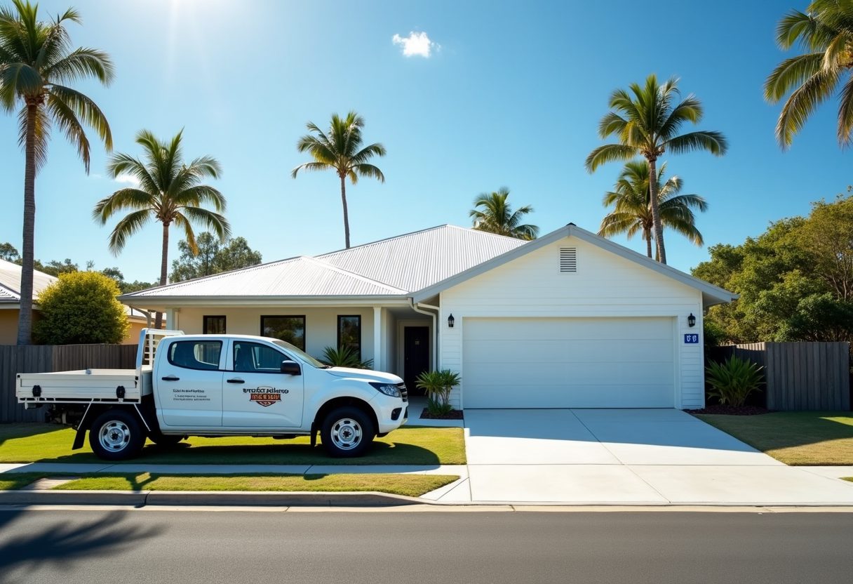 Ute stocked and ready — Sterling Garage Door Repair
